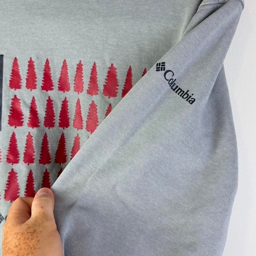 Columbia Men's Sweatshirt American Flag Theme Medium - Picture 3 of 5